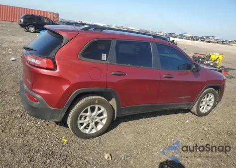 2016 Jeep Cherokee Sport из США, поврежденный, VIN 1C4PJLAB7GW324650